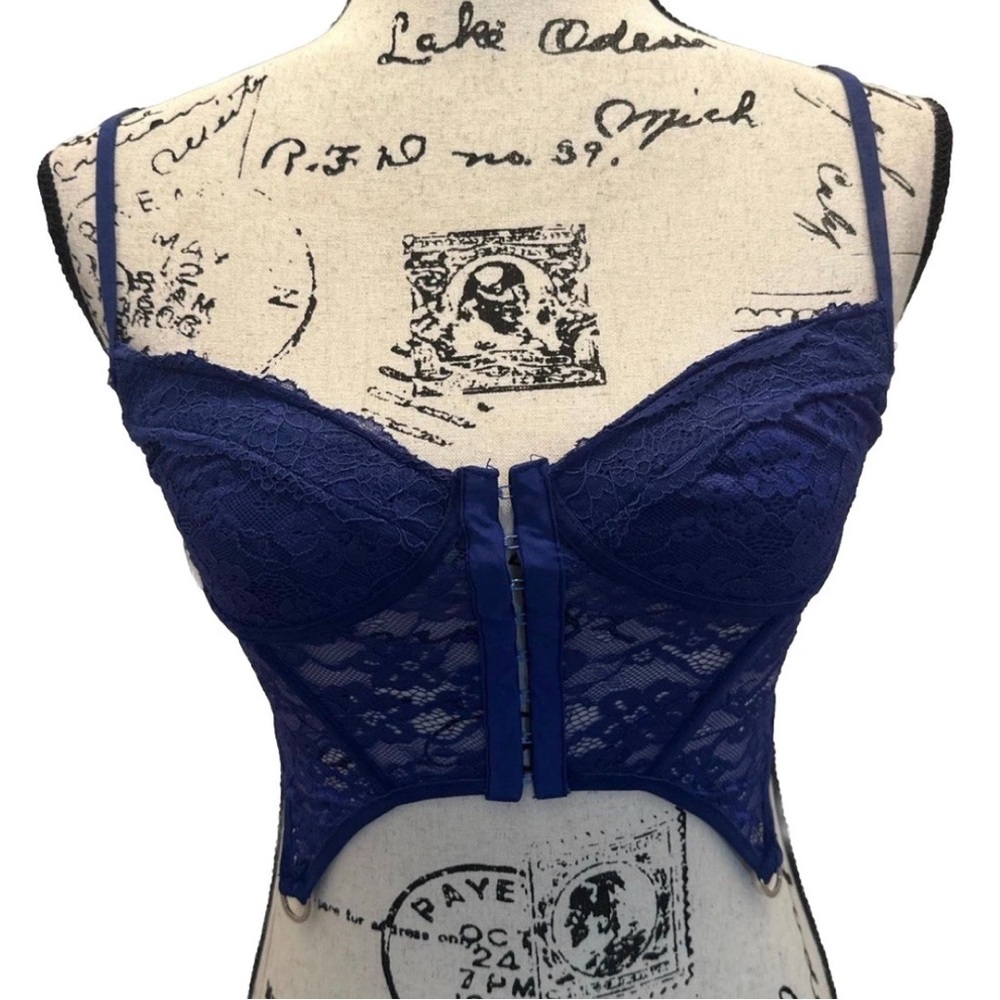 Princess Polly Shayna Corset Blue